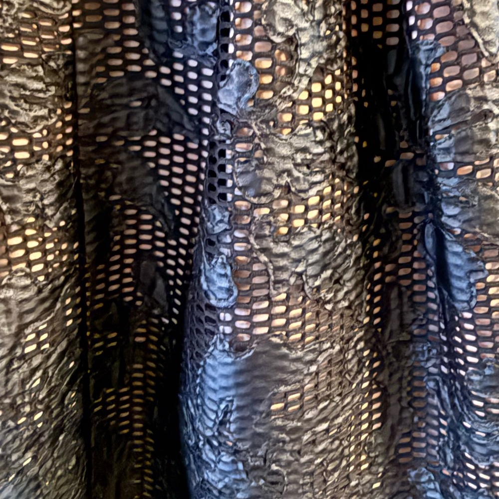 Chelsea28 Black Textured A-Line Skirt – Size XS - Picture 3 of 5